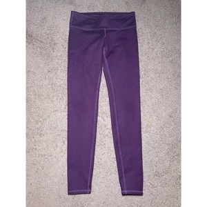 Alo Yoga Women's Size Small Full Length Solid Purple Leggings Active Athleisure